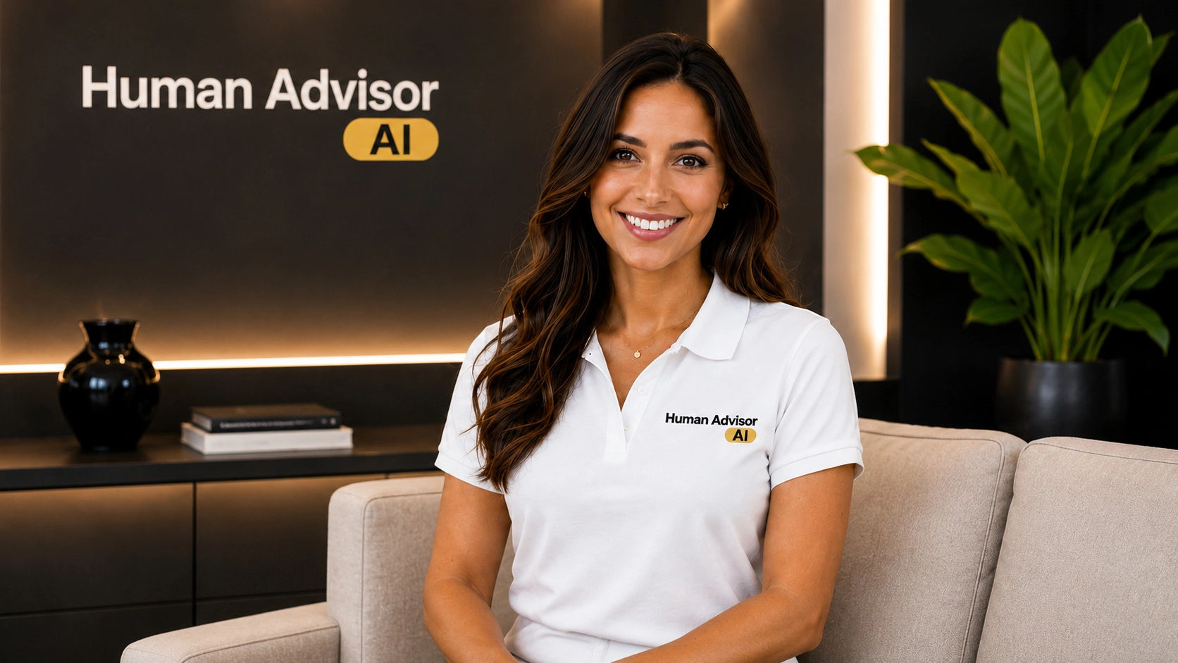 Ava, the AI assistant from Human Advisor AI.